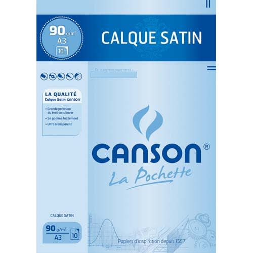 CAN P/10 FEUIL CALQ 90G A3 C200017153       397B