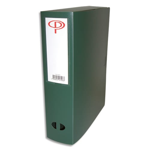 [528921] PRG BOITE CLASSEMENT DOS 8CM PP VERT