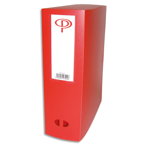 [529161] PRG BOITE CLASSEMENT DOS 10CM PP ROUGE       231A