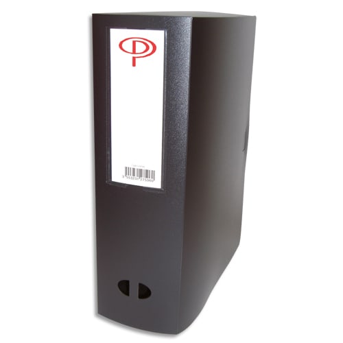 [529188] PRG BOITE CLASSEMENT DOS 10CM PP NOIR       231A