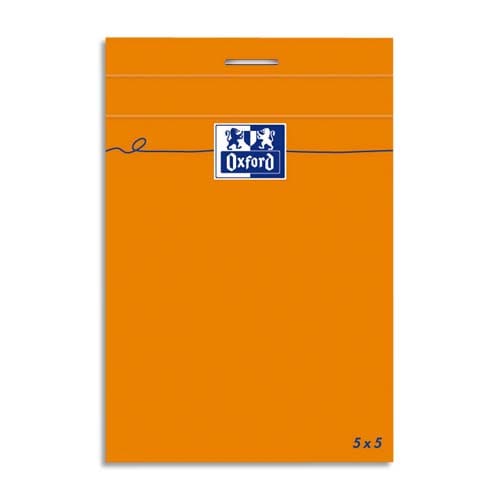 OXFO BLOC ORANGE 105X148 5X5 100106278       363A