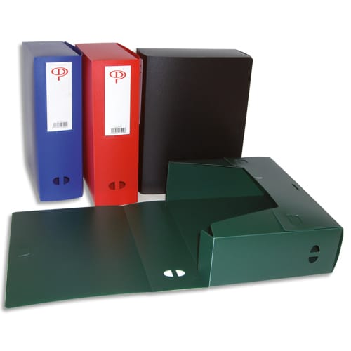 PRG BOITE CLASSEMENT DOS 10CM PP ASSORTI       231A
