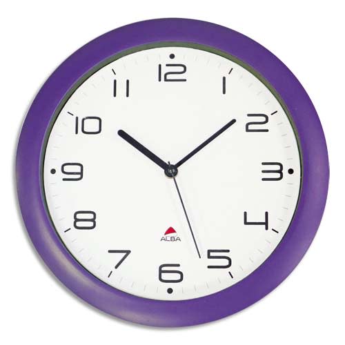 [533232] ALB HORLOGE MURALE PRUNE HORNEW P       592A