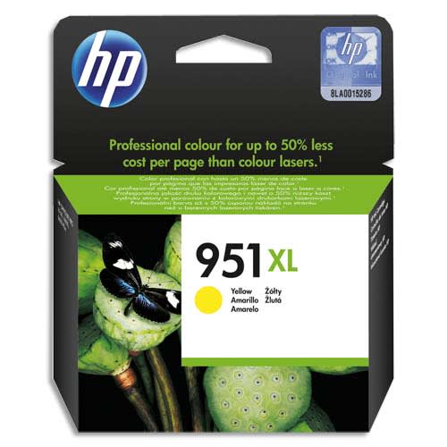 [535686] HWP CART JET ENCRE JAUNE 951XL CN048AE       999W