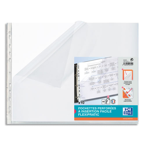 OXF S/10 POCH PERF A3 PP 9/100 400026800       196E