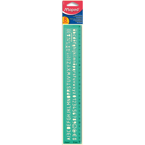 [564479] MAE TRACE-LETTRES L30CM C8MM VT 258608       402C