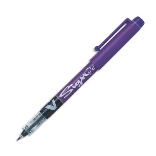 PIL FEUTRE V SIGN PEN VIOLET 198250       290A