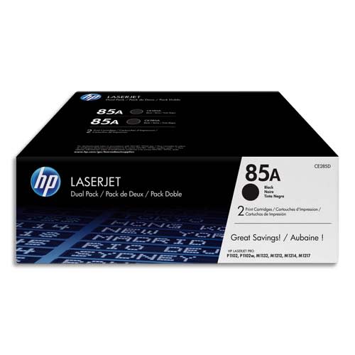 [589203] HWP DOUBLE PACK LASER NOIR CE285AD       56A