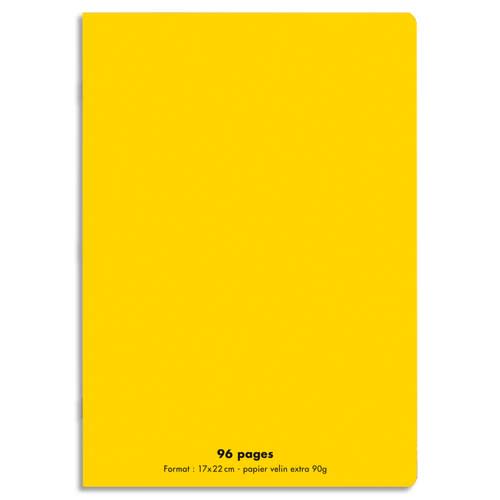 [599239] CNQ CAH 17X22 96P SEY PP JAUNE 100902099       388A