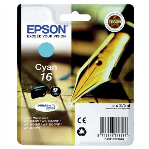 EPS CART JET ENCRE CYAN C13T16224012/10       999W