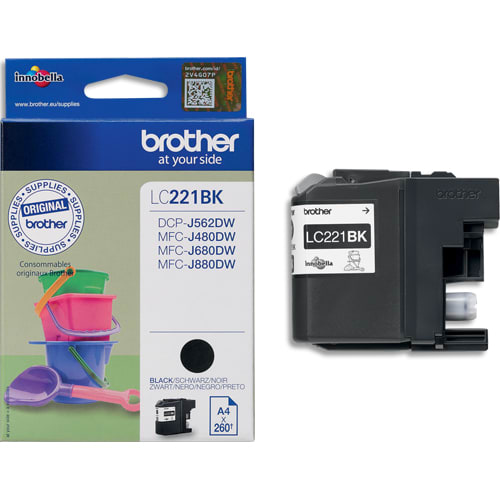 [605933] BRO CART JET ENCRE NOIR LC221BK       999W