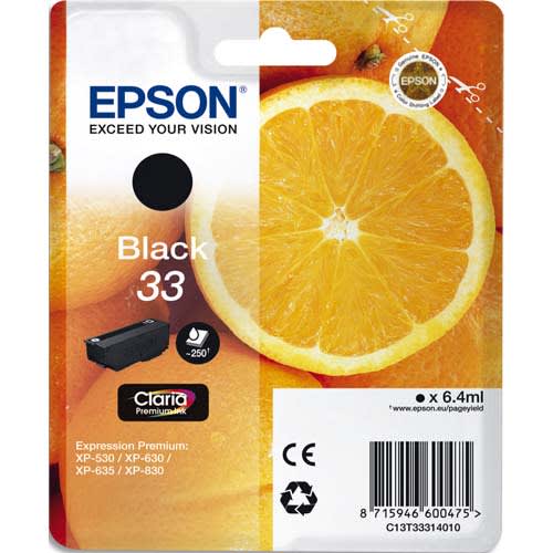 [606292] EPS CART JET ENCRE NOIR C13T33314012       999W