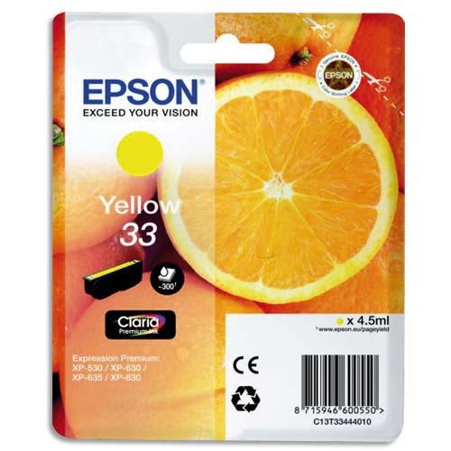 [606302] EPS CART JET ENCRE JAUNE C13T33444012/10       999W