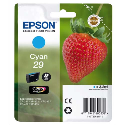EPS CART JET ENCRE CYAN C13T29824012/10       999W