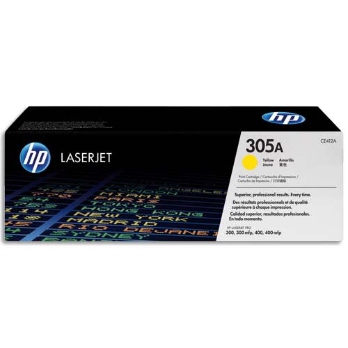 [606541] HWP CART LASER JAUNE CE412A