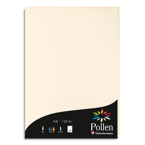 [628143] CLF ET/50F A4 POLLEN IVOIRE 4204C       26B