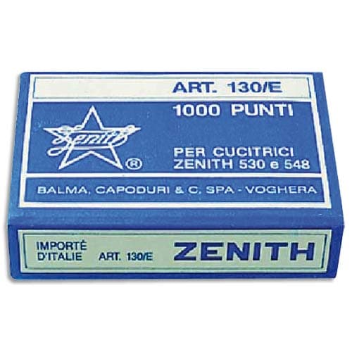 [636114] ZEN B/1000 AGRAFES ZENITH 6/4 ZT130E       348A