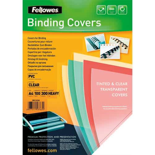 [638522] FEL B/100 COUV A4 PVC 300MIC TRS 53763       127E