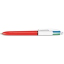 BIC STYLO BILLE 4 COUL PTE FIN 982867       273A