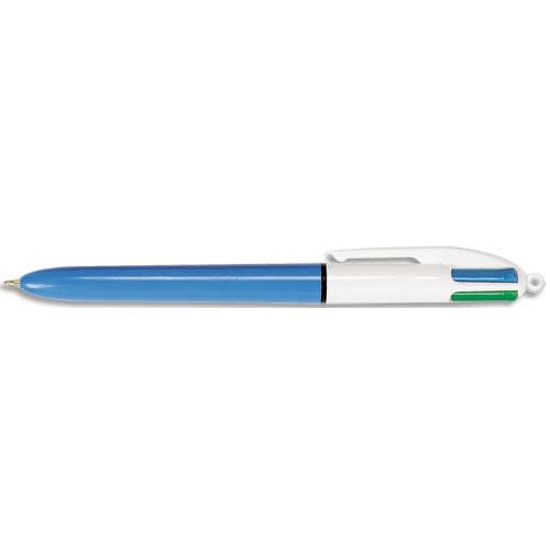 BIC STYLO BILLE 4 COUL PTE MOY 982866       273A