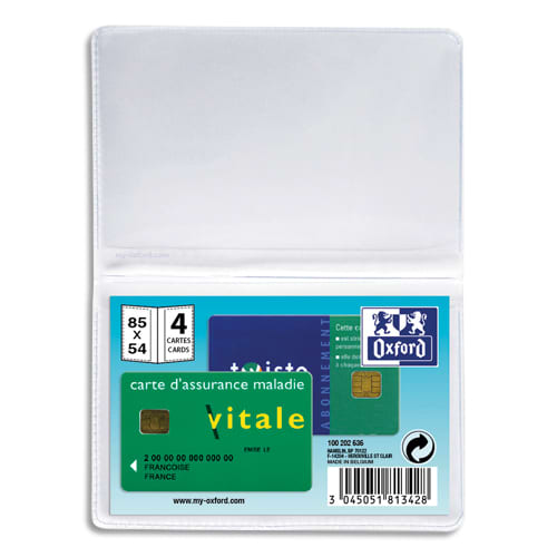 OXF ETUI 4 CARTES CB 65X95 100202636       217H