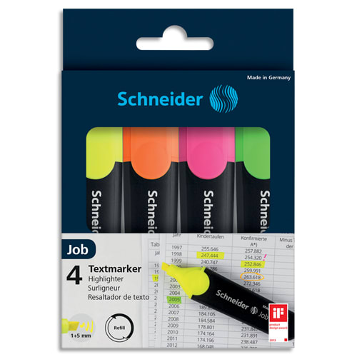 [691888] SCD P/4 SURLIGNEUR JOB 150 ASSORTIS 1500       296B