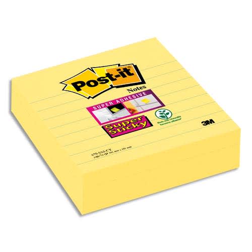 POS L/3 BLOC STICKY 101X101 J LIG BP905       375A