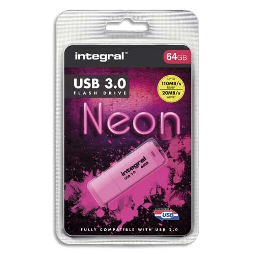 [704620] ITG CLE NEON 64G RSE INFD64GBNEONPK3.0
