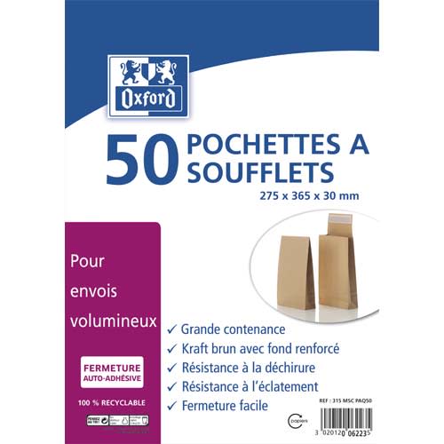 [705104] BNG P/50 POCH 275X365 S30 KRAFT 315MSC       169C