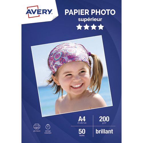[705587] AVE B/50 PAP PHOTO BRIL A4 200G C9434-50       28A