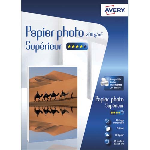 [705588] AVE B/60 PAP PHO BRIL 10X15 200 C2549-60       28A