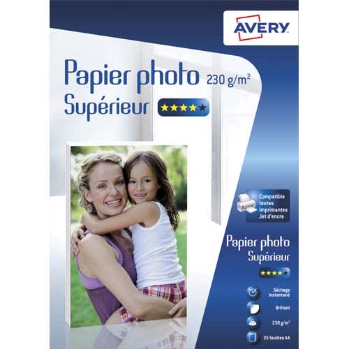 [705589] AVE B/35 PAP PHOTO BRILL A4 230G 2497-35       28A