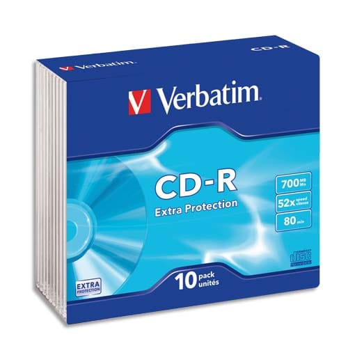 [712774] VET T/10 CD-R SLIM 52X 700MO 80M 43415       81C