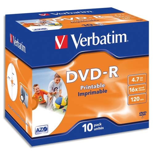 [712897] VET T/25 DVD+RW 4X 4.7GO 120MIN 43489       81D