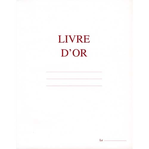 [731569] ELV LIVRE D OR 21X29.7CM 148P BLANC 5400       362D