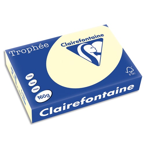 [732027] CLF R/250F TROPHEE 160G A4 IVOIRE 1101       26A