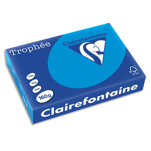 [732221] CLF R/250F TROPHEE 160G A4 BLEU 2633       26A