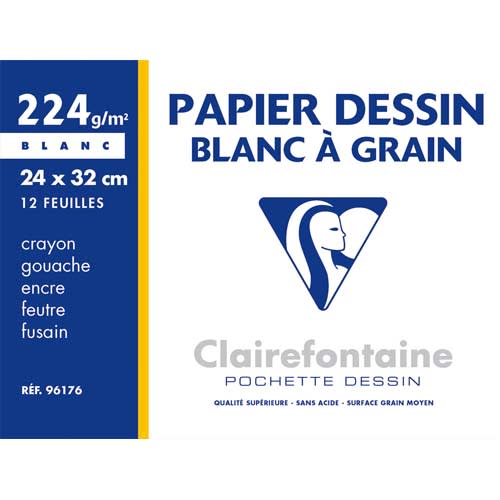 CLF P/12 FLS DESSIN 24X32 224G 96176C       396A