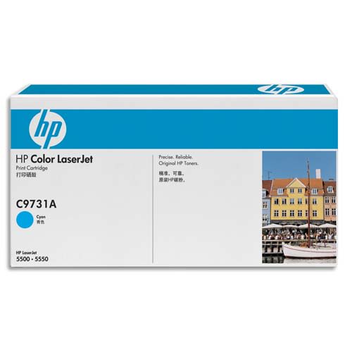 [746409] HWP CART LASER CYAN C9731A       999W