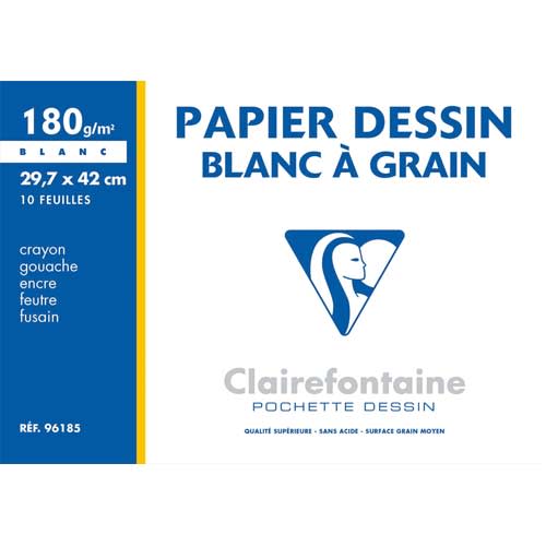 CLF P/10 FEUIL DES A3 180G 96185C       396A