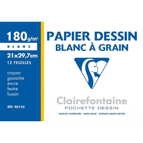 [755418] CLF P/12 FEUIL DES A4 180G 96155C       396A