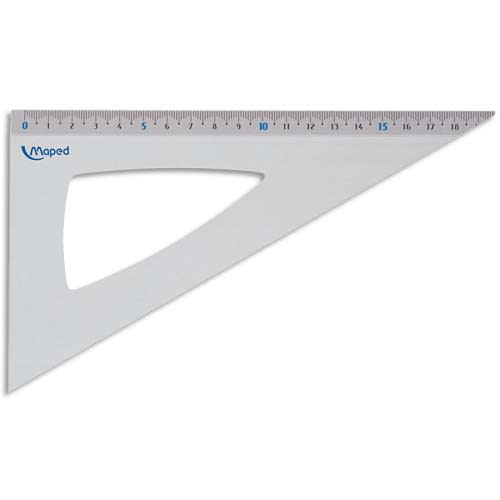 [763902] MAE EQUERRE 60 21CM ALU 120621       402B