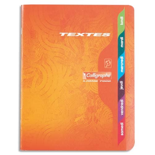 CAL CAH TEXTE PIQ 120P 17X22 SEY 55C       999W