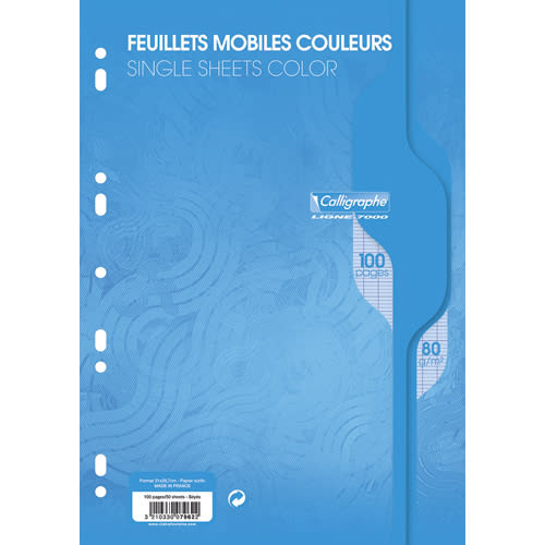 [771440] CAL FM BLEU 100P A4 SEY 7962-11012TCC       399C