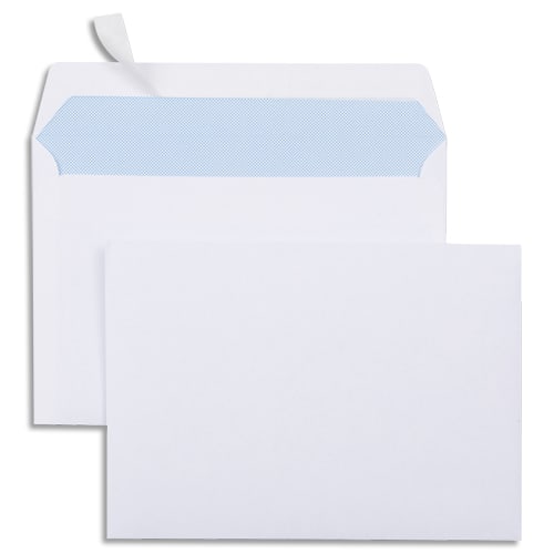 [777165] 1ER B/500 ENV 80G C6 AUTO ADHESIVE       166A