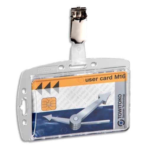 [777597] DUR B/25 PTE-BADGE 1C+CLIP TR -8005-19       427E