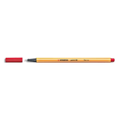 [790999] STA STYLO FEUTRE POINT 88 ROUGE 88/40       293D