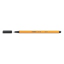 STA STYLO FEUTRE POINT 88 NOIR 88/46       293D