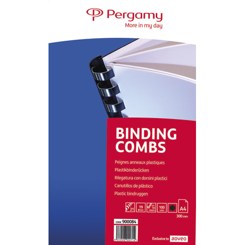 [900084] PRG B/100 PEIG AN PLASTIQ 19MM NR 900084       126A