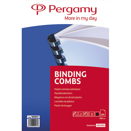[900097] PRG B/50 PEIG ANN PLASTIQ 51MM NR 900097       126A